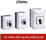 KRIPAL 10-100A IP65 ওয়াটারপ্রুফ চেঞ্জওভার সুইচ RoHS স্ট্যান্ডার্ড