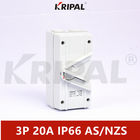 KRIPAL 3Pole 20A Waterproof Isolator Switch UKF IP66 অস্ট্রেলিয়ান স্ট্যান্ডার্ড