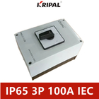 চার মেরু IP65 বৈদ্যুতিক পরিবর্তন ক্যাম সুইচ 100A 230-440V