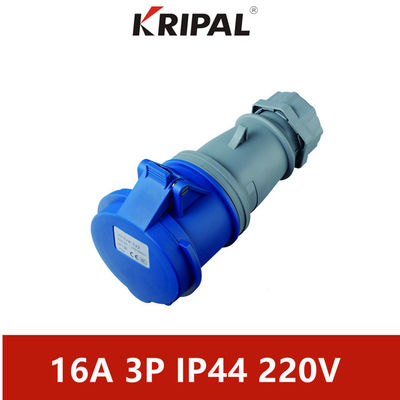 16 Amp 110V IP44 জলরোধী একক ফেজ সংযোগকারী IEC স্ট্যান্ডার্ড