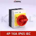 IP65 4P 16A 230-440V AC ওয়াটারপ্রুফ আইসোলেটর সুইচ UKP IEC স্ট্যান্ডার্ড