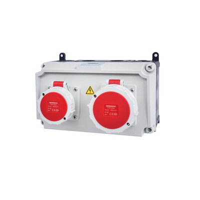 PC IP67 32A ইন্ডাস্ট্রিয়াল স্টেপড ওভারহল পাওয়ার সাপ্লাই বক্স কাস্টমাইজযোগ্য