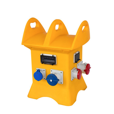 IP65 PE জলরোধী পোর্টেবল বৈদ্যুতিক বন্টন বক্স IEC মান
