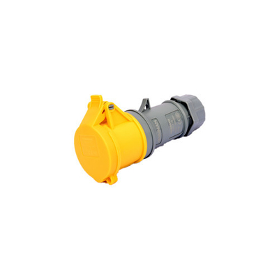 থ্রি ফেজ 220V 16A পুরুষ সকেট হাতা বৈদ্যুতিক সংযোজক জলরোধী