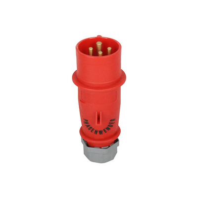 16Amp ইন্ডাস্ট্রিয়াল ইন্টারলকড সুইচ সকেট প্লাগ 50Hz 4 পোল অ্যান্টিএজিং